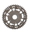 KIT CORONAS MICHE XM MTB 46x38D SH/SR 11V AL.GRIS