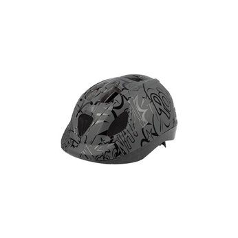 CASCO POLISP.NIÑO XS KIDS BALON NEG.MATE T.(46-53)
