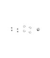 KIT TORNILLOS SRAM PLATOS X01/DH DE 4 BRAZ.ALU.NEG