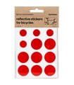 KIT PEGATINAS REFLECTANTES P/BICICLETA BOOKMAN ROJ