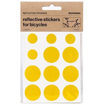 KIT PEGATINAS REFLECTANTES P/BICICLETA BOOKMAN AMA