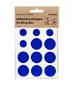 KIT PEGATINAS REFLECTANTES P/BICICLETA BOOKMAN AZU
