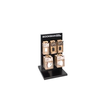 STAND BOOKMAN 24x24x44 cm 12 PIEZAS