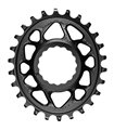 PLATO ABSOLUTE BLACk OVALADO 26D DM 3OFF.BOO.RF 1x10-12V ALU.NE