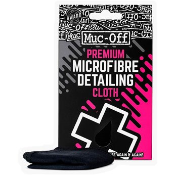 PAÑO MUC-OFF LIMPIEZA CASCO/VISERA MICROFIBRA NEGR