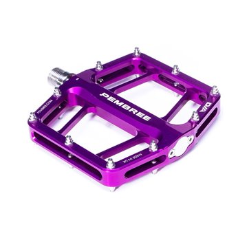 PEDALES PLATAFORMA PEMBREE D2A 100x110x15 ALUM.MOR