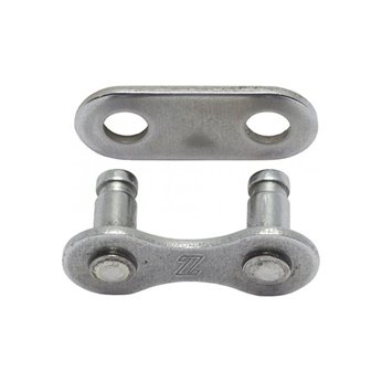 CONECTOR CADENA KMC SNAP ON NARROW EPT PLATA (40U)