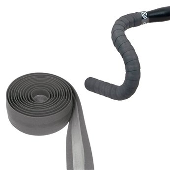 JG.CINTA MANILLAR BIKE RIBBON CORK GEL 48 GRIS OSC