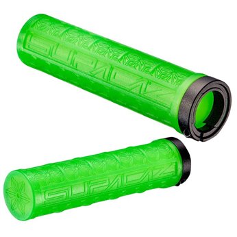 JUEGO DE PUÑOS SUPACAZ GRIZIPS 32mm VERDE NEON