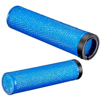 JUEGO DE PUÑOS SUPACAZ DIAMOND KUSH 34mm AZUL NEON