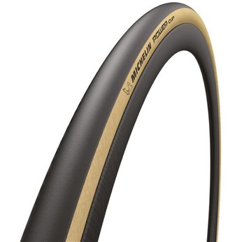 TUBULAR MICHELIN POWER CUP 700x28C NEGRO/MARRON