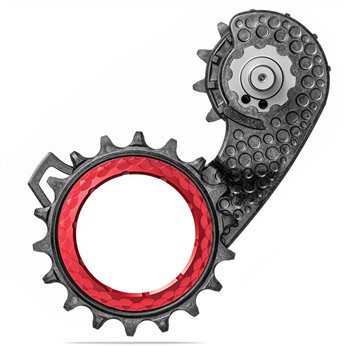 JAULA CAMBIO ABS.BL.HOLLOWCAGE SHIM.9200 CARB.ROJO
