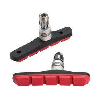 JUEGO DE ZAPATAS  MTB MOUNTAIN SPORT ROJO
