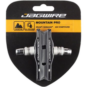 JUEGO DE ZAPATAS MTB JAGWIRE MOUNTAIN PRO NEGRO