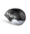 CASCO MET CODATRONCA NEGRO/PLATA MATE BRI S 52-56