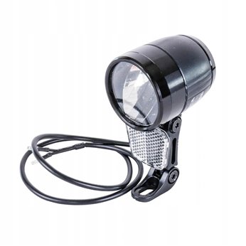 Luz delantera bicicleta LED 300lm para e-bike con baterías 6V-48V