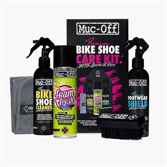 KIT CUIDADO ZAPATILLAS MUC-OFF PREMIUM SHOE CARE