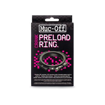 ARANDELA AJUSTE EJE PEDALIER MUC-OFF BIE.DUB NEGRO