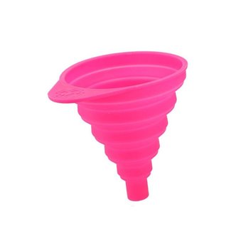 EMBUDO MUC-OFF PLEGABLE SILICONA ROSA