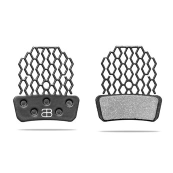 JG.PASTILLAS FRENO ABS.BLACK GRAFENO P/SRAM G2