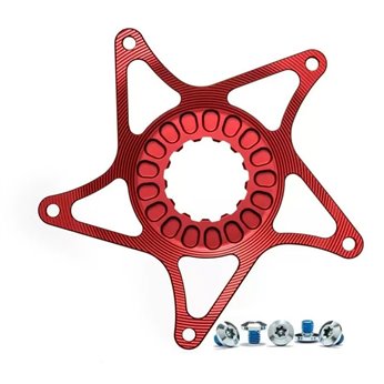 ARAÑA E-BIKE ABSOLUTE BLACK 50.5mm BOSCH GEN3 ROJO