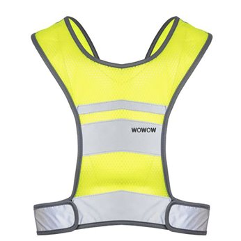 CHALECO REFLECTANTE WOWOW NOVA AMARILLO TALLA S