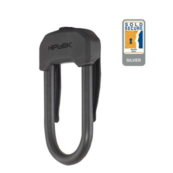 CANDADO U HIPLOK D 13.5x7cm NEGRO
