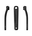 JUEGO DE BIELAS FSA CK-320/ISIS E-BIKE 170mm ALU.NEG