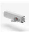 LUZ DELANTERA BOOKMAN VOLUME 800 RULETA REGULABLE USB BLANC