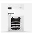 CHALECO SEGURIDAD BOOKMAN POLIESTER NEGRO T.XL/XXL