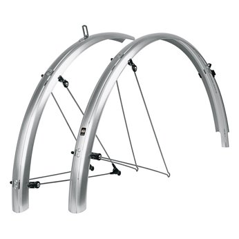 JUEGO DE GUARDABARROS SKS BLUEMELS 28" 55 mm PLATA