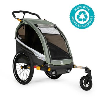 REMOLQUE NIÑO BURLEY D'LITE X MONOPLAZA VERDE