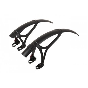 JUEGO DE GUARDABARROS ZEFAL SHIELD R50 NEGRO