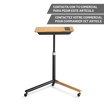 ESCRITORIO ELITE PARA RODILLO 70x40x120 cm MADERA