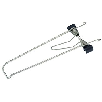 MUELLE TUBUS PARA PORTABULTOS LOGO/VEGA INOX PLATA
