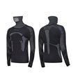 CAMISETA INT BIOTEX TERMICO CUELLO ALTO NEGRO XS-M