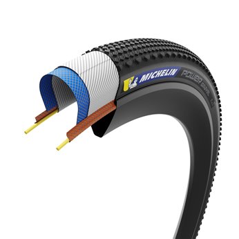 CUB.MICHELIN POWER GRAVEL 650Bx50 COMP.PLEG.NEG/MA