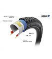 CUBIERTA MICHELIN CITY STREET 26x1.60 PERFORMANCE RIG.N
