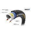 CUBIERTA MICHELIN CITY STREET 26x1.60 PERFORMANCE RIG.N