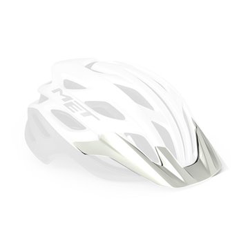VISERA MET P/CASCO VELENO BLANCO/GRIS MATE