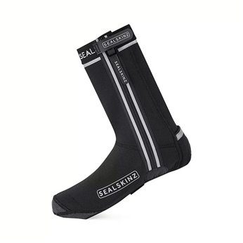 CUBRE-ZAPATILLAS SEALSKINZ BARSHAM LED NEGRO T.S