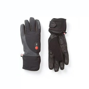 GUANTES SEALSKINZ UPWELL CALEFACTOR NEGRO T.S