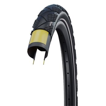 CUB.SCHWALBE MARATHON EFFICIENCY 28x1.70 PLEG.NEGR