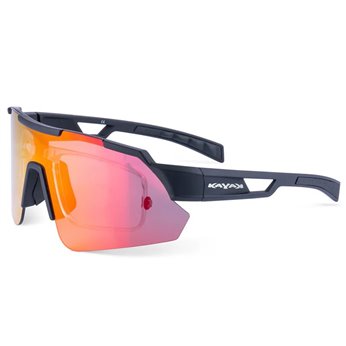GAFAS KAYAK 3001 NEGR/LENTE ROJA 3 LENTES RECAMBIO