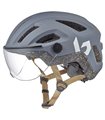 CASCO BOLLE REACT VISOR GRIS CLARO MAT TRAN.CAT0 S