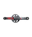 JUEGO BIE/PLA.SRAM X01 EAGLE DUB DM 170 32D CARB.ROJO