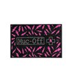 ALFOMBRA ABSORBENTE MUC-OFF 600x900mm NEGRO/ROSA