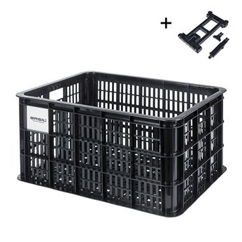 CESTA BASIL CRATE L CON PLACA MIK 2.0 40L PLAST.NE