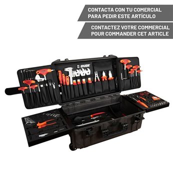 CAJA HERRAMIENTAS UNIOR MASTER KIT 94 PIEZAS