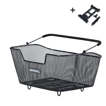 CESTA TRASERA BASIL BASE M MULTI SYSTEMxACE.NEGR